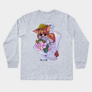 Robin Hood & Maid Marian Kids Long Sleeve T-Shirt